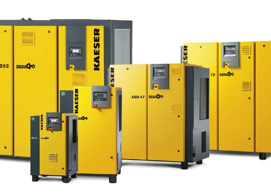alquiler compresor tornillo en Zuera